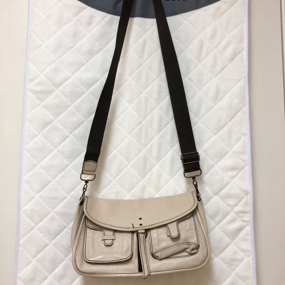 Cream colored bag
